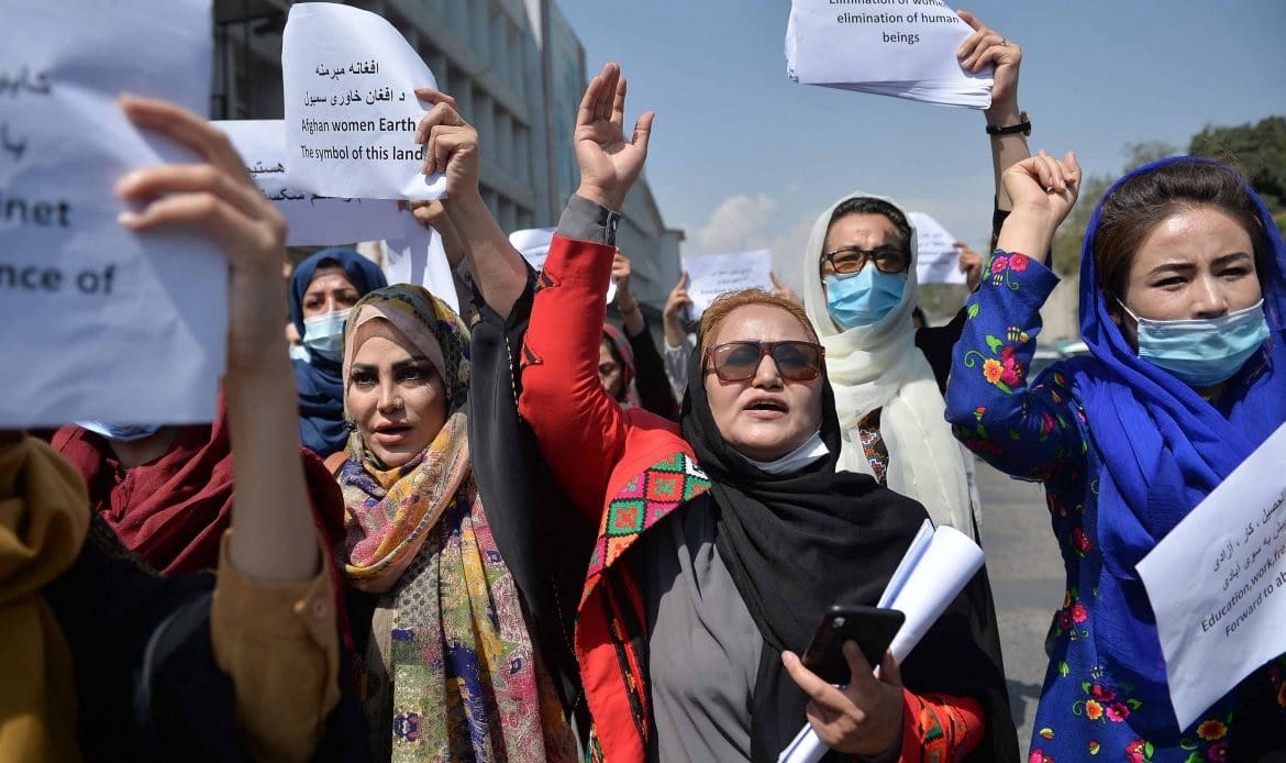 Read more about the article The Protesting Afghan Women call for a widespread march against the Taliban